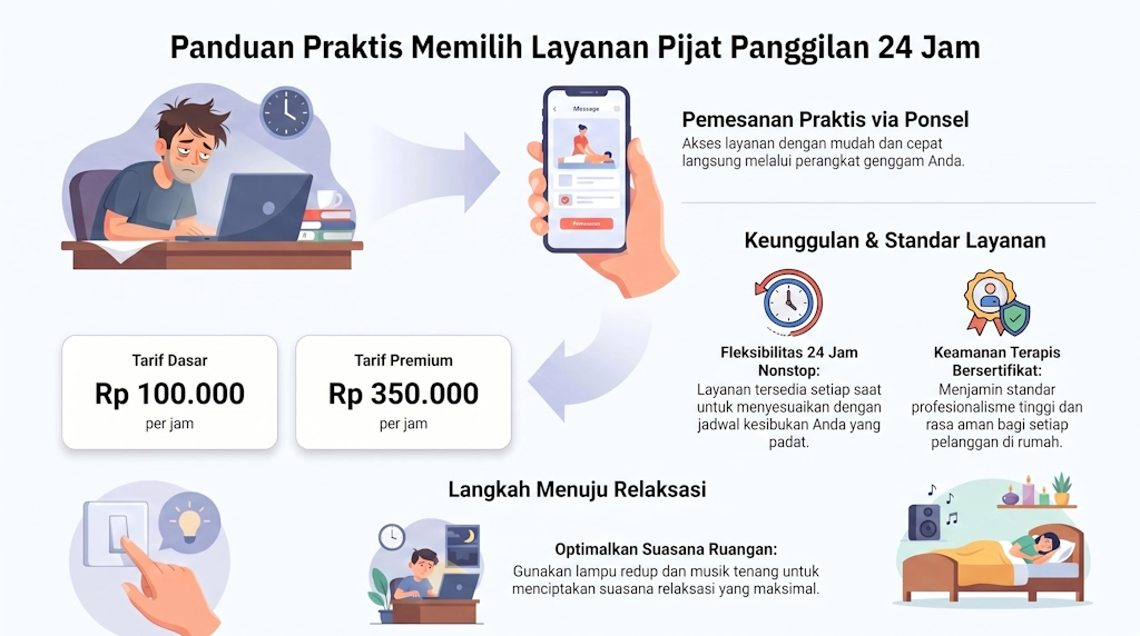 Massage 24 Jam Jakarta Selatan: Solusi Praktis Atasi Lelah Kapan Saja 2 Massage 24 Jam Jakarta Selatan